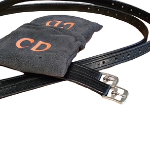 Путлища гладкие из одинарной высококачественной кожи